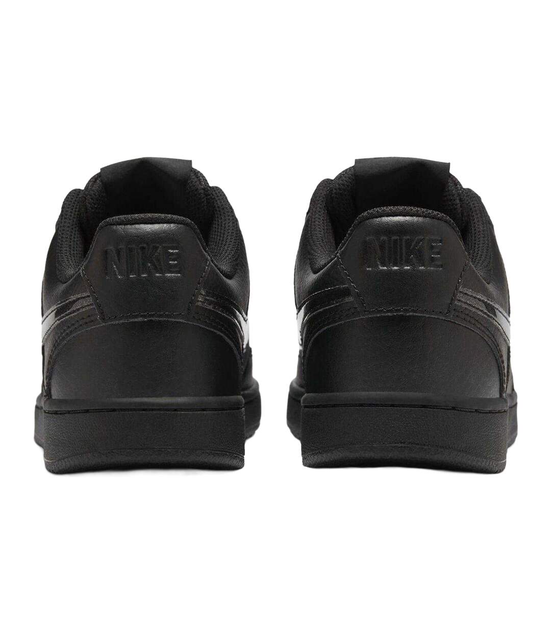 Womens/ladies Vision Low Next Nature Trainers Triple Black Nike-2