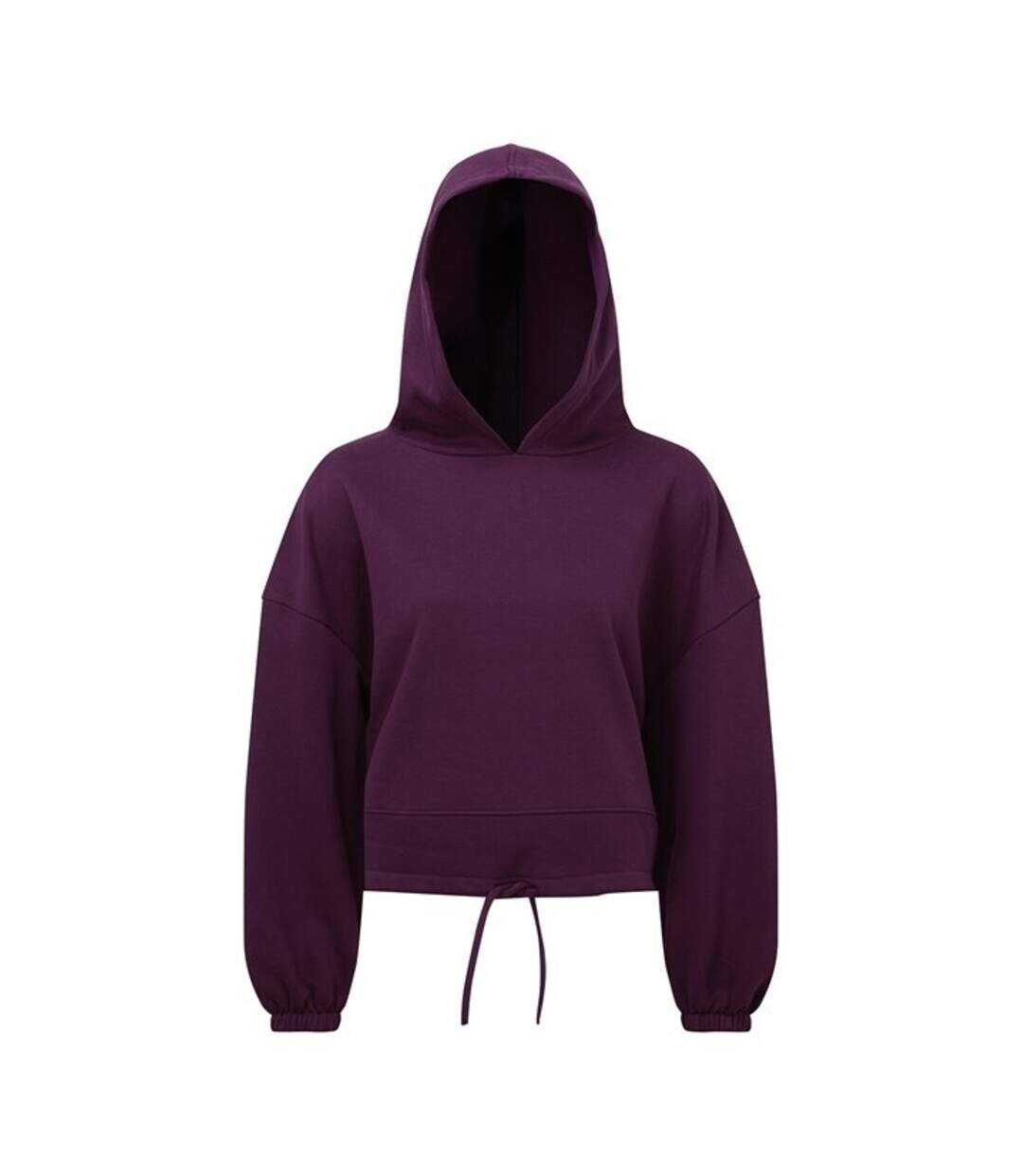 Sweat À Capuche Femme Violet Foncé TriDri-1
