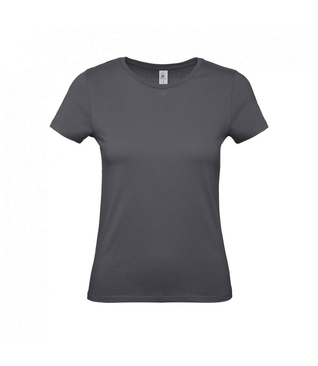 T-shirt #e150 femme gris foncé B&C