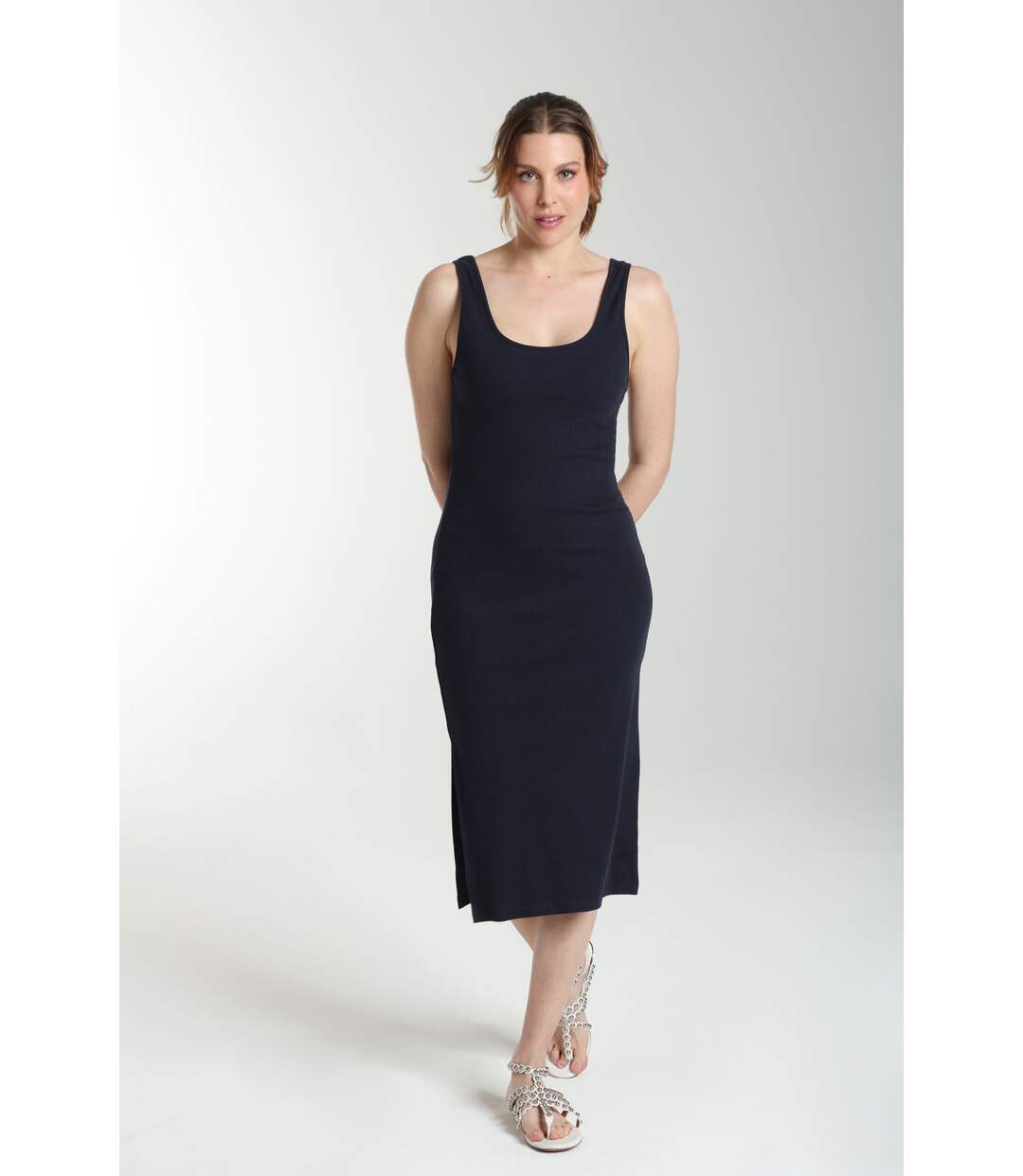 Robe Longue Cotelee Debra  | Gerard Pasquier-2