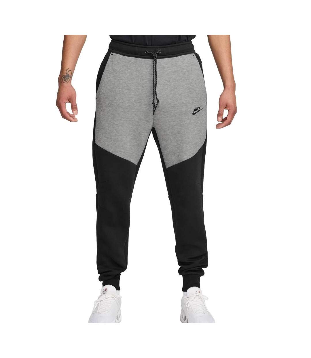 Jogging noir/gris homme nike m nk tch flc-1