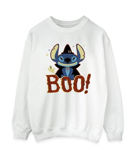 Disney Sweat femme/femme Lilo & Stitch Boo ! (Blanc) - UTBI23002