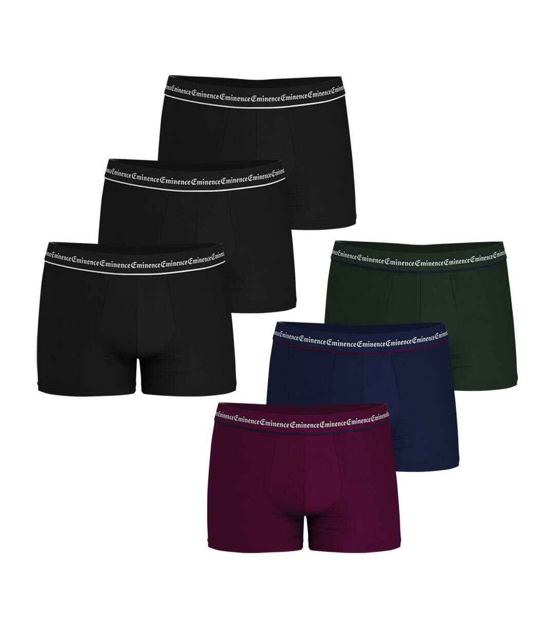 Lot de 6 boxers homme Business Eminence | Atlas For Men