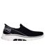 Skechers Womens/Ladies Go Walk 7 - Mia Sneakers (Black/White) - UTFS10523