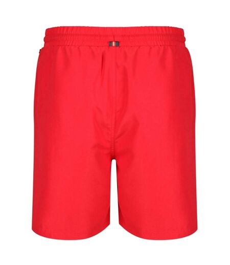 Short De Bain Style Panneau Contrasté Cabo San Homme Rouge Luke 1977