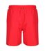 Short De Bain Style Panneau Contrasté Cabo San Homme Rouge Luke 1977-2