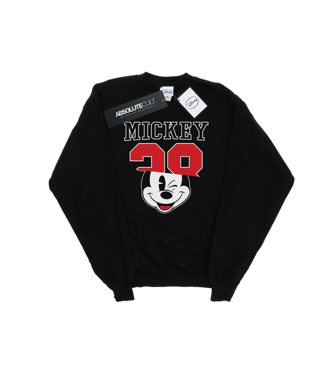 Disney Sweatshirt Mickey Mouse Split 28 Femme/Ladies (Noir) - UTBI26891-1