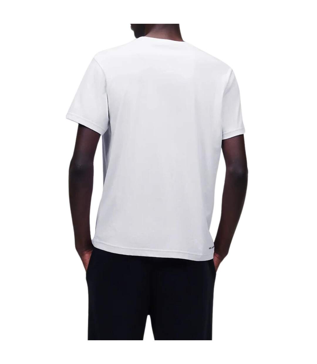 T-shirt Homme Blanc Karl Lagerfeld-3