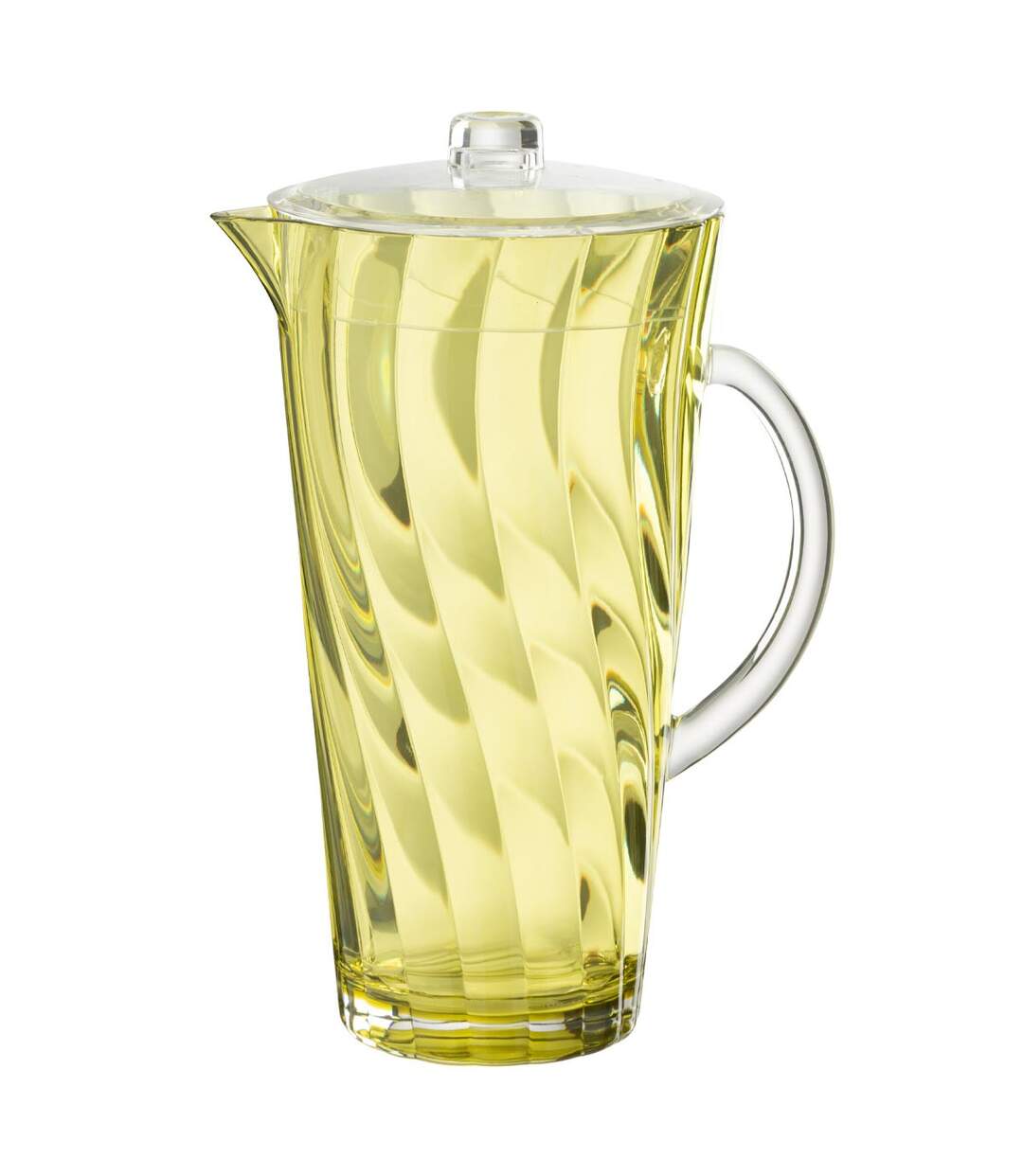 Carafe Réutilisable Vague 2,32L Jaune-1
