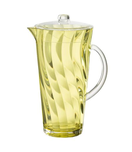 Carafe Réutilisable Vague 2,32L Jaune