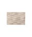 Tapis de Bain Tressé en Coton Dégradé 50x75cm Taupe-1
