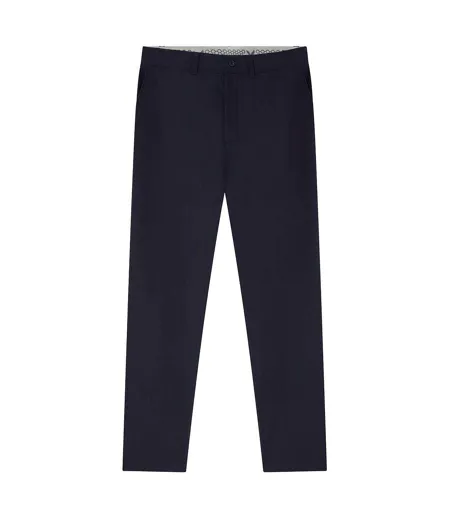 Pantalon Uni De Golf Tech Homme Bleu Marine Foncé Lyle & Scott