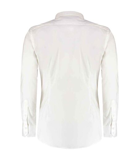 Chemise Manches Longues Homme Blanc Kustom Kit