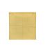 Lot de 4 Serviettes de Table Paty 40x40cm Ocre-3