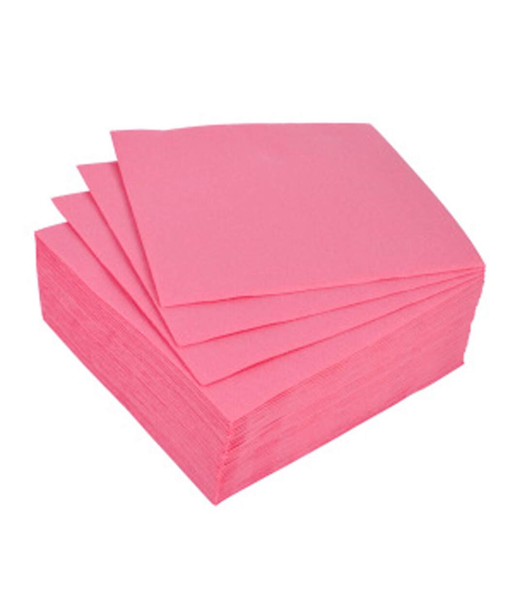 Lot de 40 Serviettes en Papier Vitamine 25x25cm Rose-1
