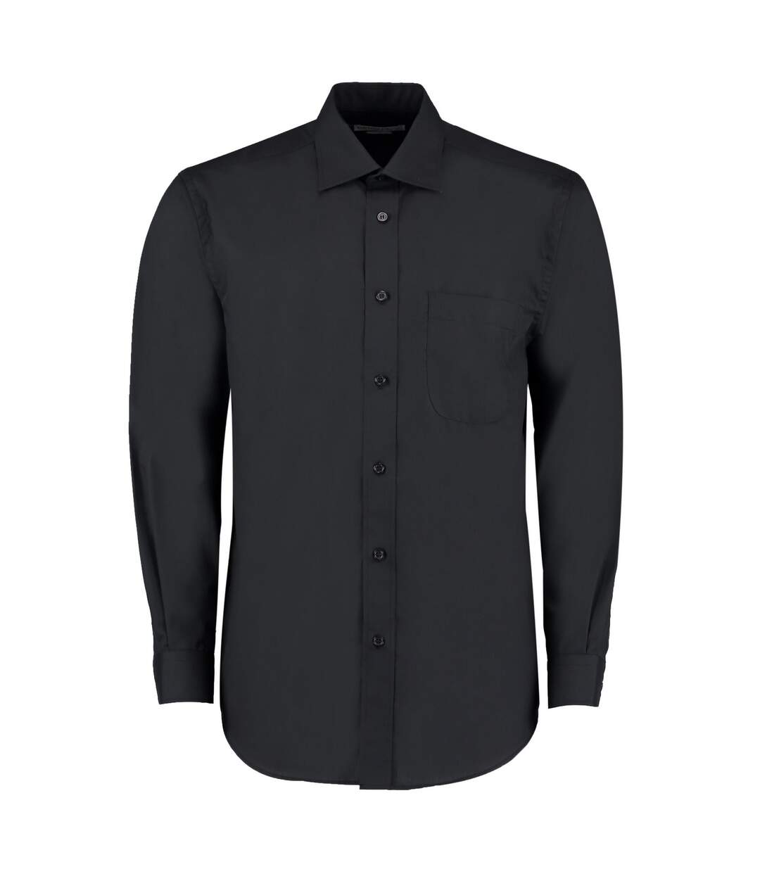 Chemise formelle homme noir Kustom Kit-1