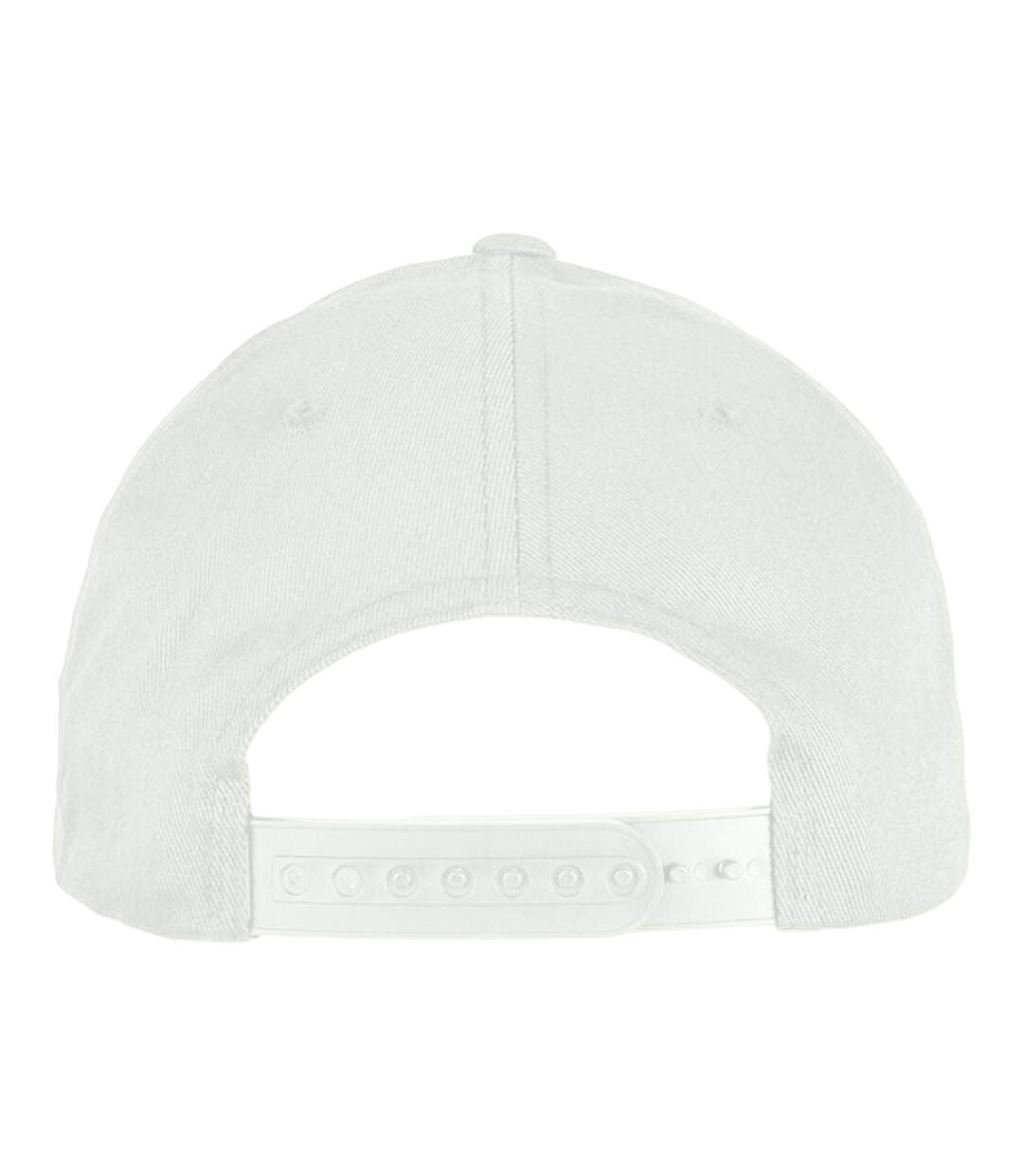 Casquette de baseball flexfit adulte blanc Yupoong-2