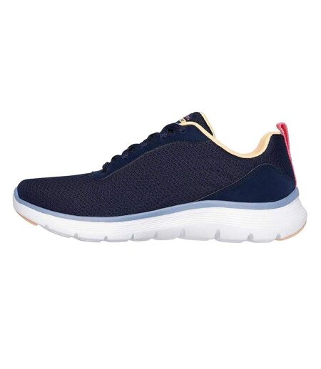 Baskets Flex Appeal 5.0 New Thrive Femme Bleu Marine Rose Skechers