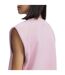 Womens/ladies Unstoppable Fleece Sleeveless Pullover Pink Under Armour-3