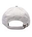 Logo Faux Suede Baseball Cap Ecru SikSilk-2