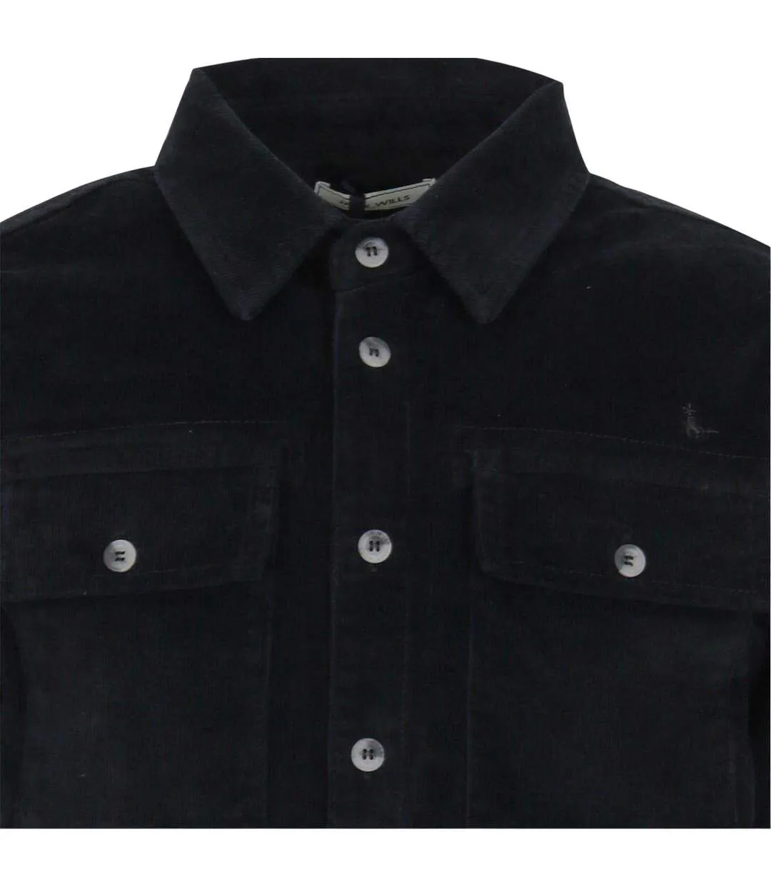 Chemise Manches Longues Homme Noir Jack Wills-3