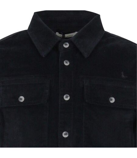 Chemise Manches Longues Homme Noir Jack Wills