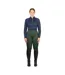 Womens/ladies Melton Horse Riding Tights Forest Green Hy-2