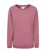 Womens/ladies Pentle Lightweight Sweatshirt Pink Mountain Warehouse-1