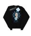 Disney Sweatshirt Frozen Elsa Snowflake Womens/Ladies (Noir) - UTBI19110-1