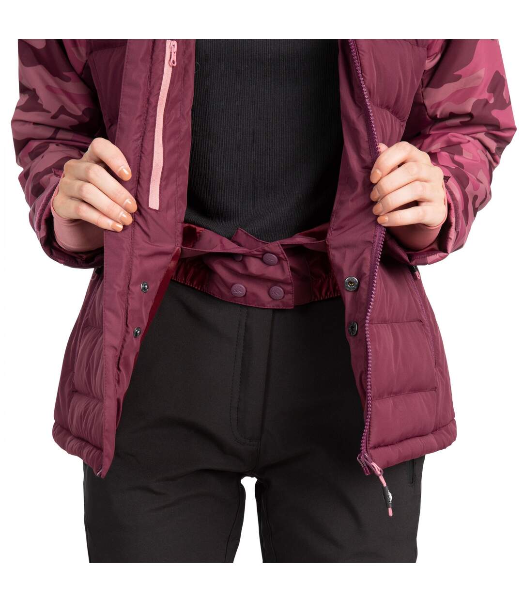 Blouson de ski urge femme pourpre Trespass-2