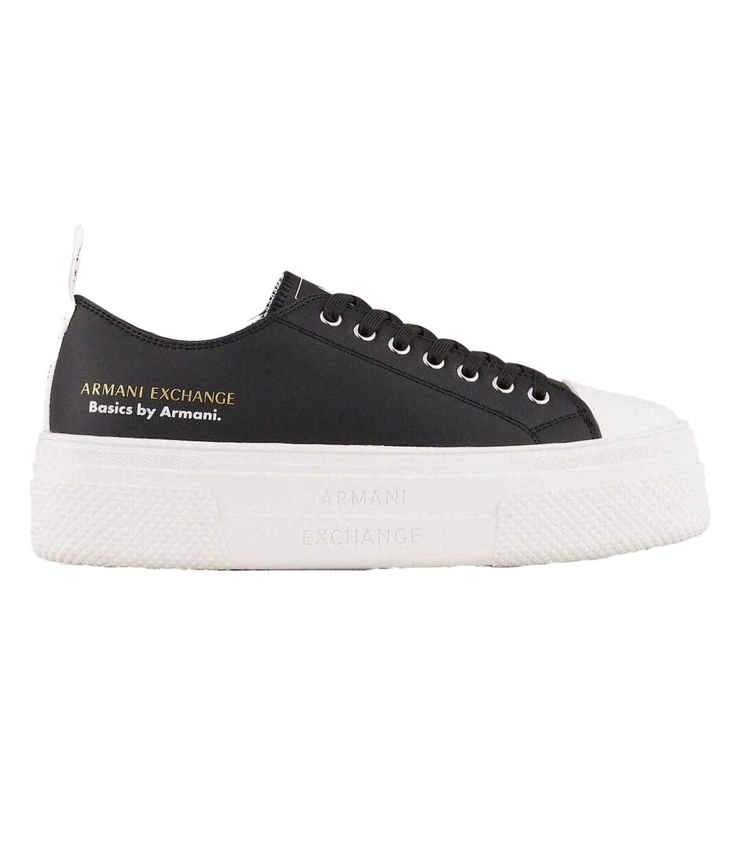 Baskets Femme Noir Armani Exchange-3
