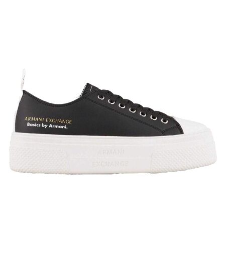 Baskets Femme Noir Armani Exchange