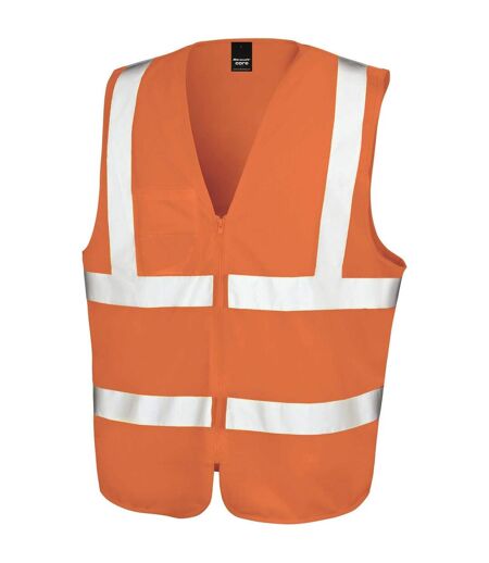 Gilet haute visibilité adulte orange SAFE-GUARD by Result