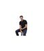 Mens Spello Polo Shirt Black Weekend Offender-1