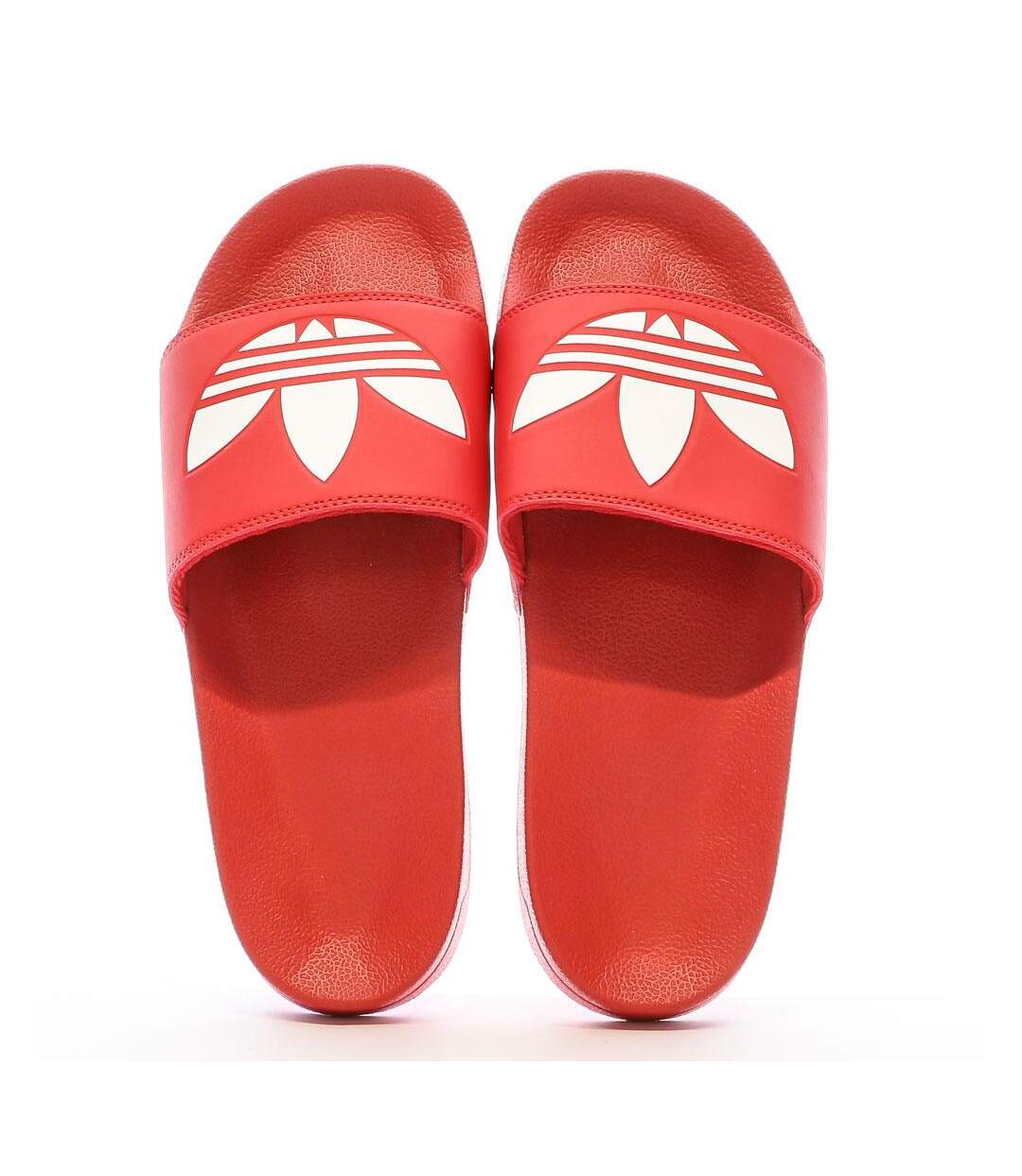 Claquettes Rouge Homme Adidas Adilette Lite - 42