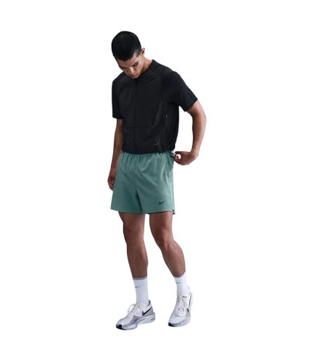 Short De Course Motif/style 2-en-1 Challenger Homme Turquoise Nike