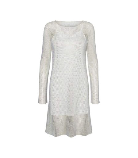 Robe Courte Celine Femme Blanc Neige Vero Moda