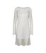 Robe Courte Celine Femme Blanc Neige Vero Moda-1