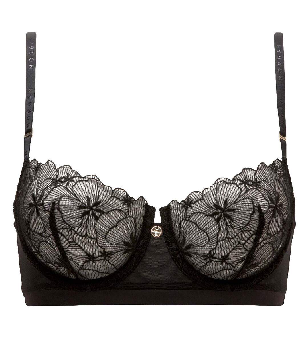 Soutien-gorge armatures noir Amandine-1