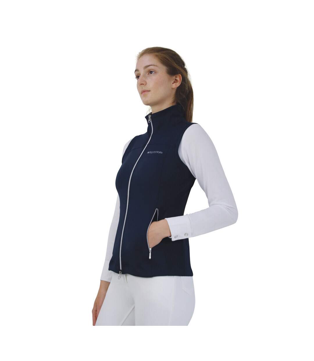 Veste sans manches synergy flex femme bleu marine HyFASHION-1