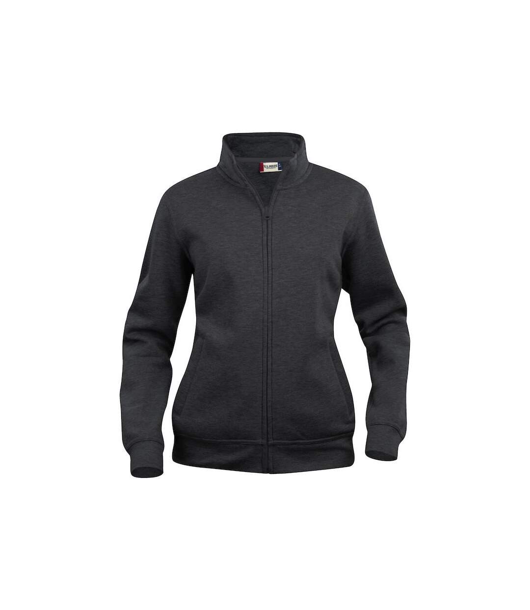 Veste basic femme anthracite chiné Clique