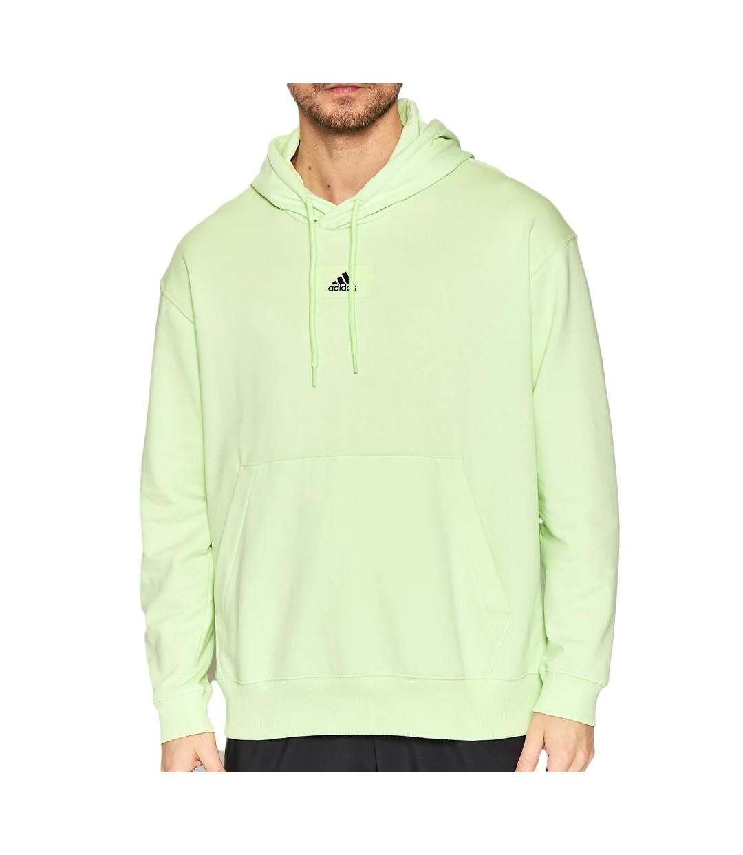 Sweat à Capuche Vert Homme Adidas HE4359 - L-1