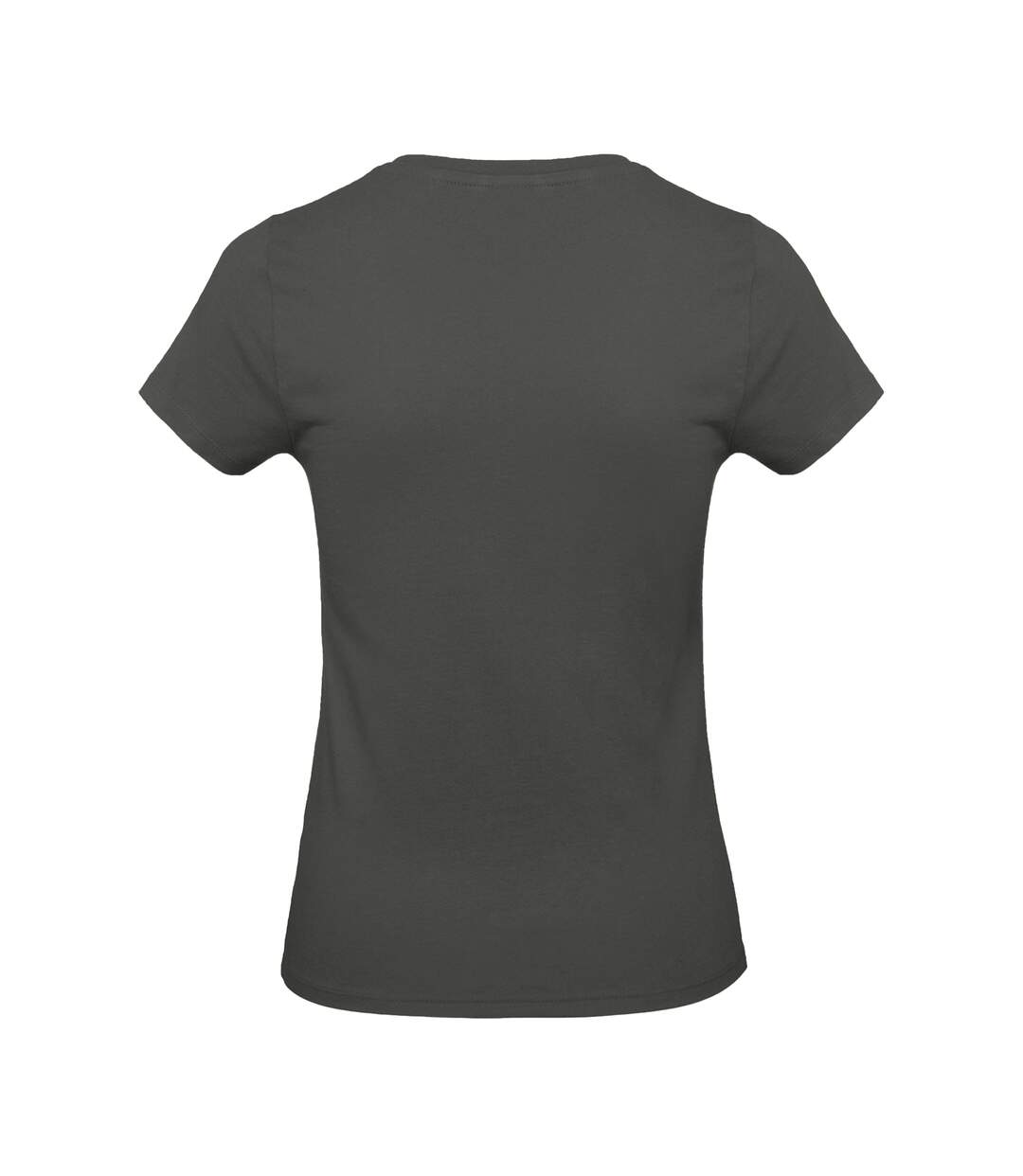 T-shirt à manches courtes et col en v femme gris Kariban