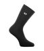 Lot de 6 paires de tennis homme uni logo noir 120 aiguilles Spugna Pierre Cardin-2