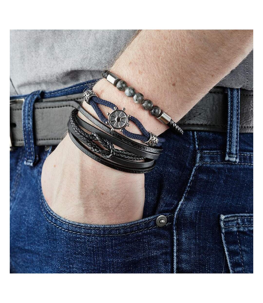 Bracelet marine homme geographical norway 315069 - taille unique-2