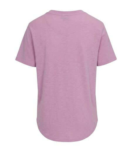 T-shirt Manches Courtes Femme Lilas PJ Salvage