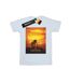 Disney Womens/Ladies The Lion King Movie Sunset Poster Cotton Boyfriend T-Shirt (Blanc) - UTBI29182-1