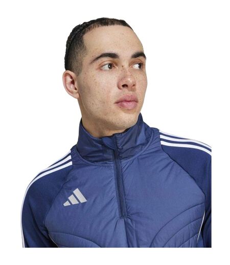 Haut Motif/style Logo Tiro Winterized Homme Bleu Marine Foncé Blanc Adidas