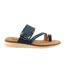 Sandales ellis femme bleu Lunar