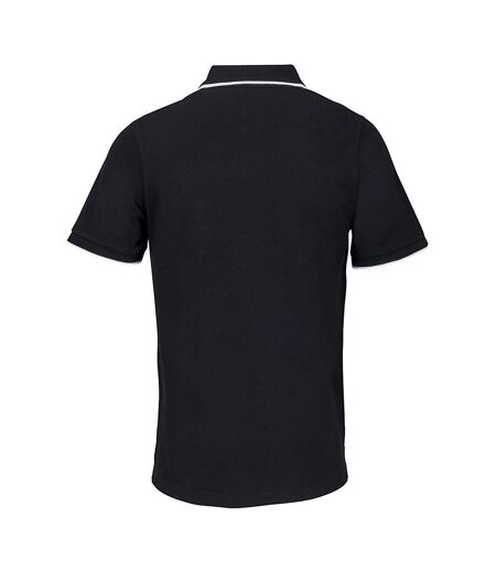 Polo Palermo Adulte Noir Blanc SOLS